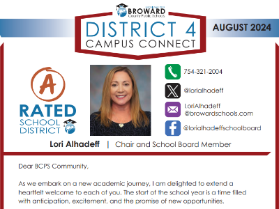  Campus Connect: Chair Lori Alhadeff 